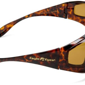 Eagle Eyes FitOns Polarized Sunglasses - Tortoise Shell