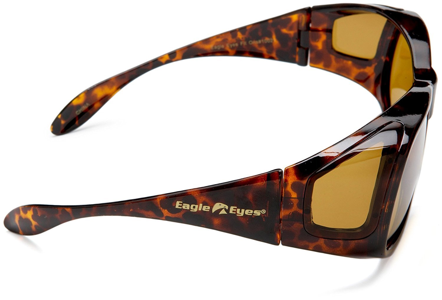 Eagle Eyes FitOns Polarized Sunglasses - Tortoise Shell