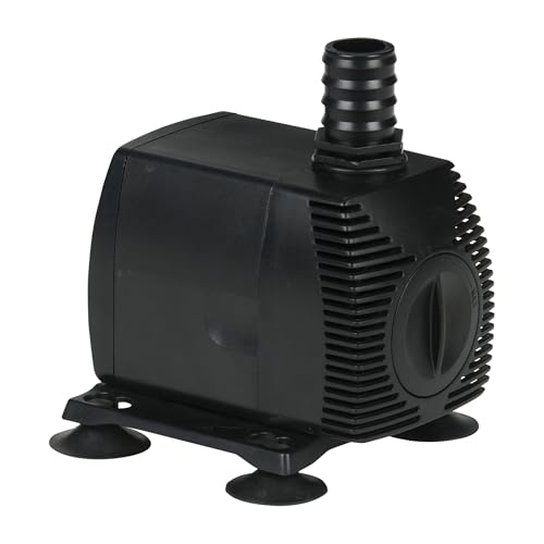 Little Giant PES-700-PW 115-Volt, 725 GPH Magnetic Drive Fountain/Pond Pump with 15-Ft. Cord, Black, 566720