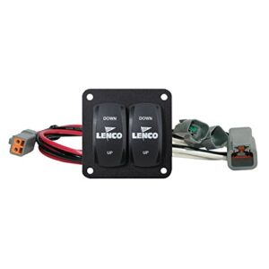 lenco carling double rocker switch kit