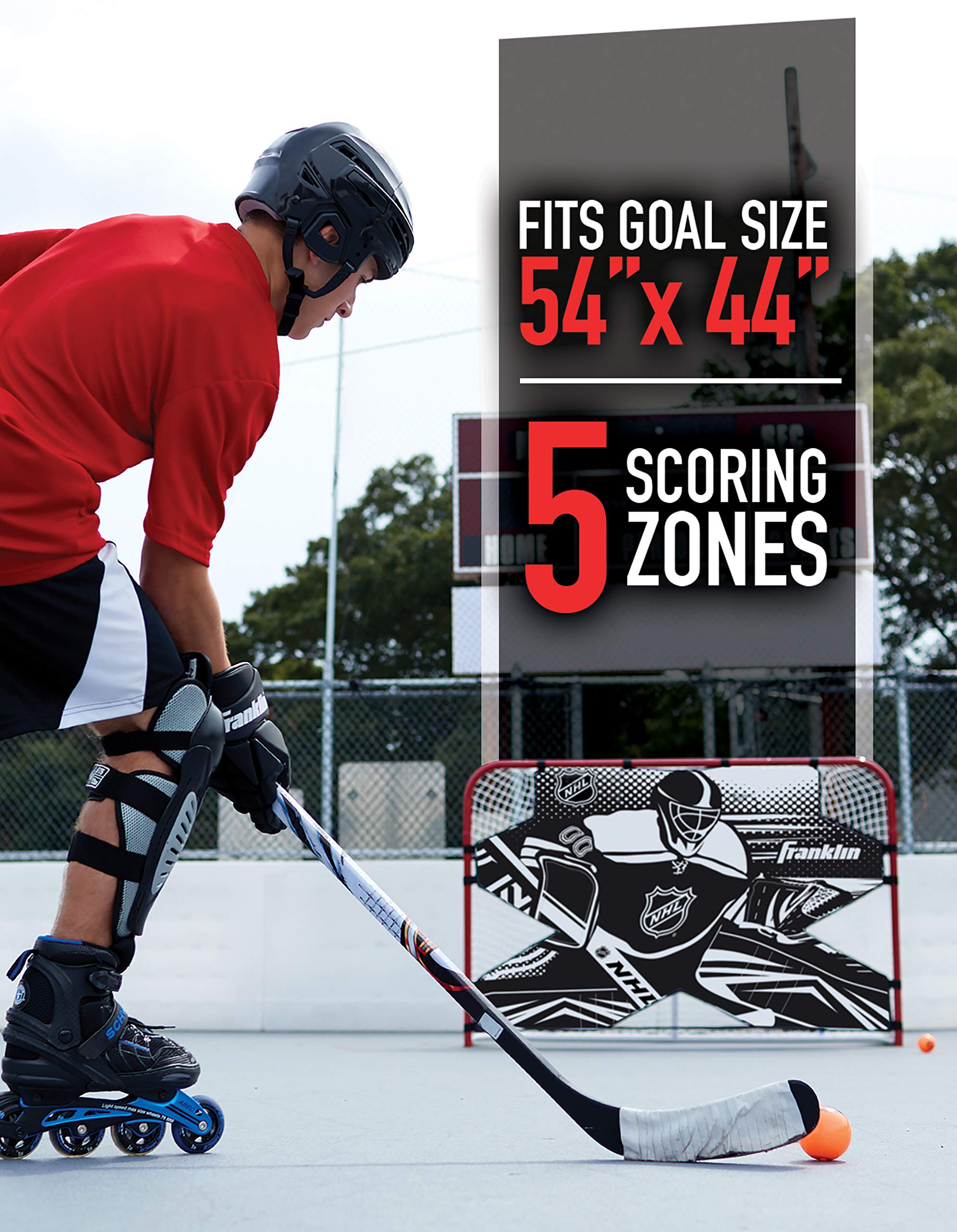 Franklin Sports NHL Hockey Shooting Target - 54" x 44"