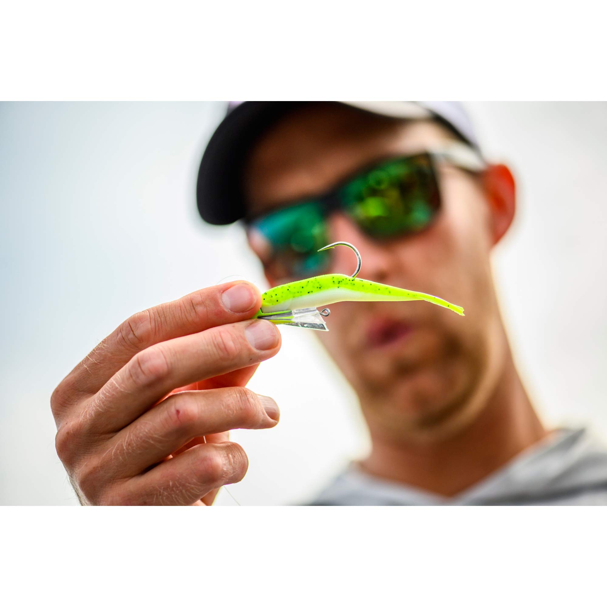 Berkley Gulp! Alive! Minnow , Chartreuse Shad , 1-Inch