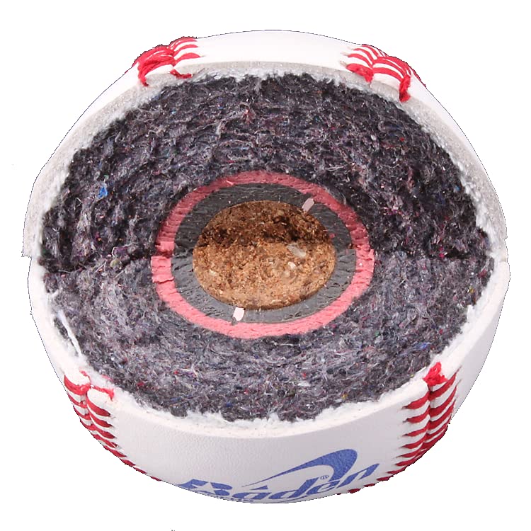 Baden Perfection NFHS Raised Seam Leather Game Baseballs - 3B-NFHS (One Dozen)