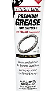 Finish Line Premium Grease made with Teflon Fluoropolymer, 3.5 Ounce