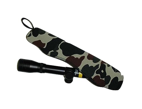 IRON GLOVES Rifle Scope Cover, Camo, 15-Inch