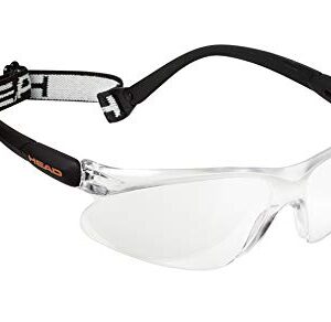 HEAD Racquetball Goggles - Impulse Anti Fog & Scratch Resistant Protective Eyewear w/Clip On Adjustable Strap