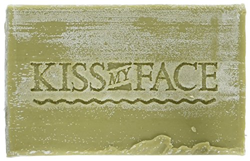 Kiss My Face Soap Bar Olive & Aloe with sea Salt 8 Ounce (235ml) (6 Pack)