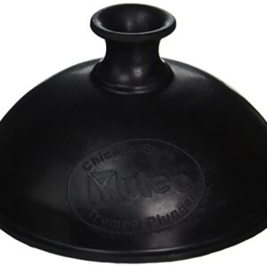 Mutec MHT160 Plunger Mute for Trumpet - Black Rubber