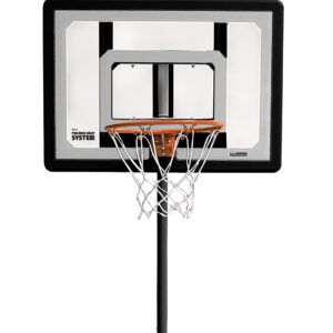 SKLZ Pro Mini Hoop Basketball System with Adjustable-Height Pole and 7-Inch Ball, HP08-000