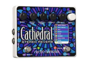 electro-harmonix cathedral stereo reverb pedal