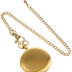 Charles-Hubert, Paris 3780-G Gold-Plated Mechanical Pocket Watch