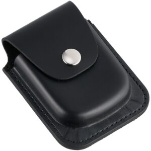 Charles-Hubert, Paris 3572-6 Black Leather 56mm Pocket Watch Holder