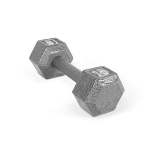 CAP Barbell Solid Hex Dumbbell, Single (15-Pound)