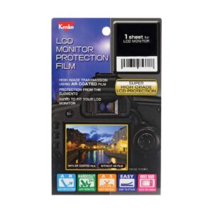 kenko lcd monitor protection film for nikon d3000 camera