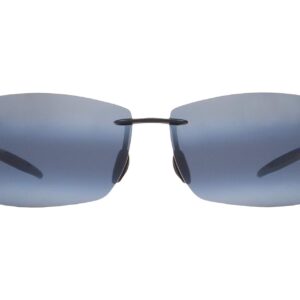 Maui Jim Sunglasses - Lighthouse / Frame: Gloss Black Lens: Polarized Neutral Gray, Gloss Black/Neutral Grey, 65