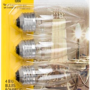 Sylvania 40 Watt Incandescent B10 120V Medium Base model number 13332-SYL