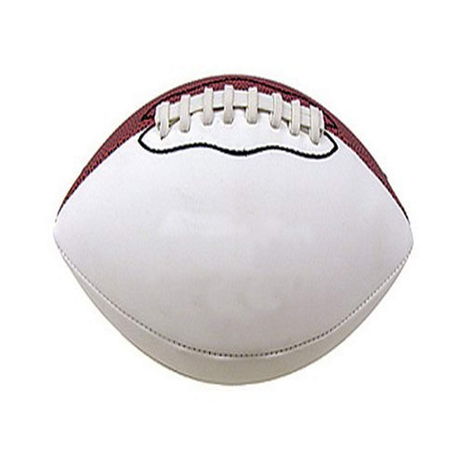 Baden Mini 8.5-Inch Size Autograph Football with 2 Brown and 2 White Panels