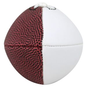 Baden Mini 8.5-Inch Size Autograph Football with 2 Brown and 2 White Panels