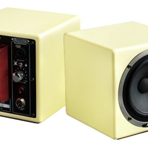 Avantone Active MixCube Powered Full-Range Mini Reference Monitors - Creme, Pair