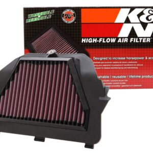 K&N Engine Air Filter: High Performance, Premium, Powersport Air Filter: Fits 2008-2019 YAMAHA (YZF R6, YZF R6S) YA-6008