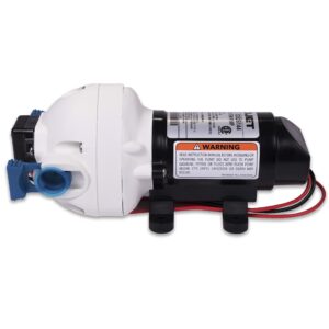 Flojet 03526-144A Triplex Diaphragm Automatic Water System Pump, 2.9 GPM 50 PSI, 12 volt DC