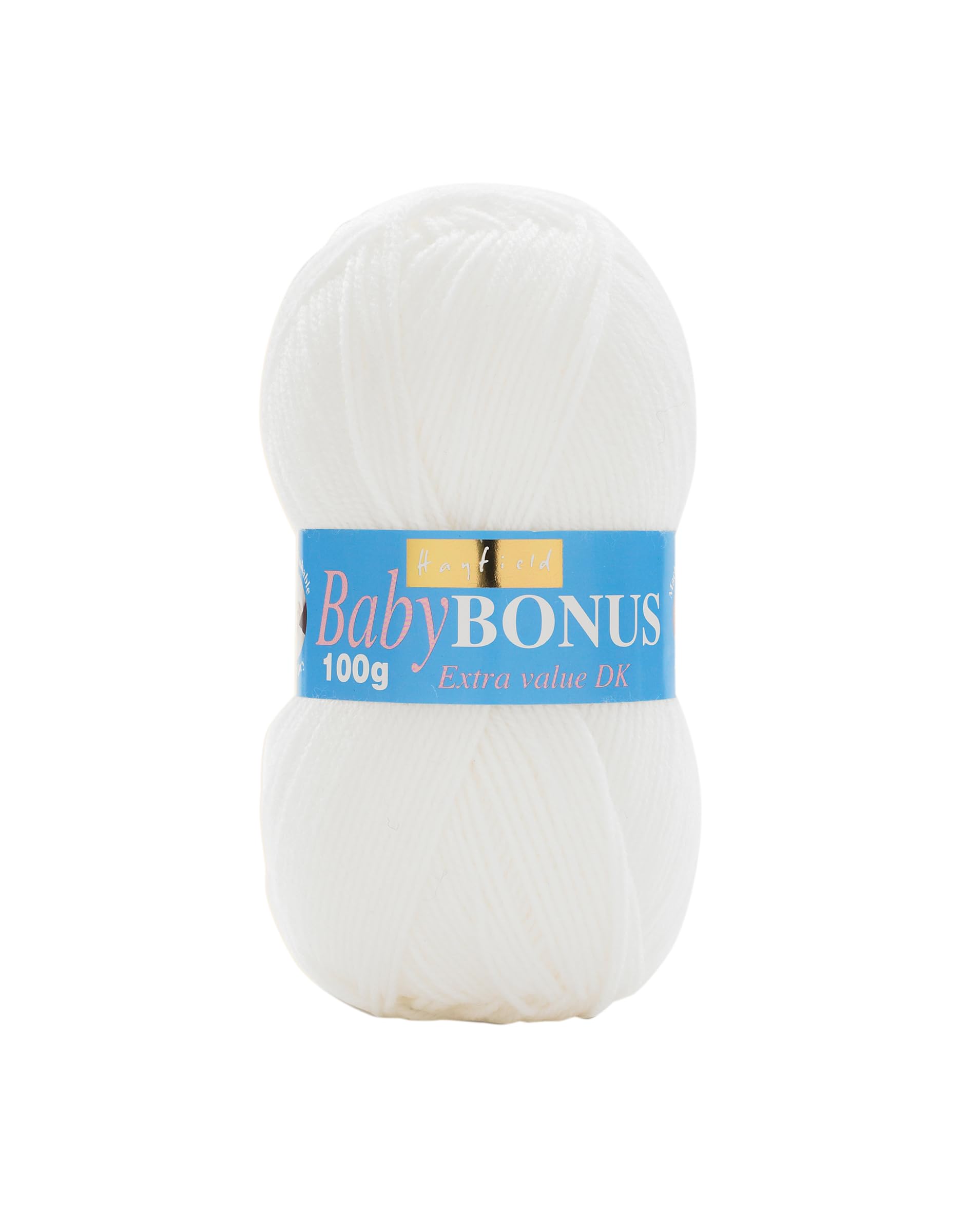 Sirdar Wool Hayfield Bonus DK, 100g, Baby White (856)