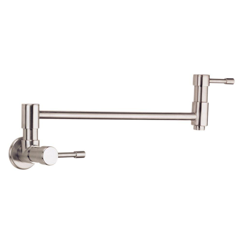 Gerber D205012SS Danze Wall Mount Pot Filler, Stainless Steel