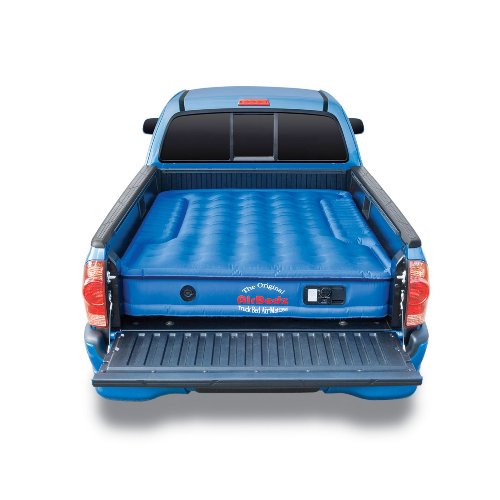 Pittman Outdoors PPI 102 AirBedz Original Truck Bed Air Mattress for 6'-6.5' Full Sized Short Truck Bed, Blue