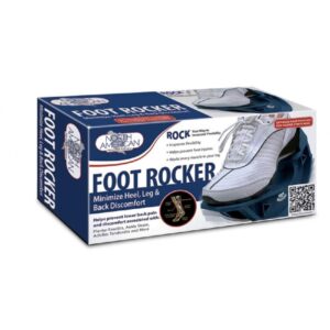 North American Healthcare Foot Rocker Blue -Optimal Foot Position for Flexibility, Plantar Fasciitis, Achilles tendonitis, and other Chronic Conditions