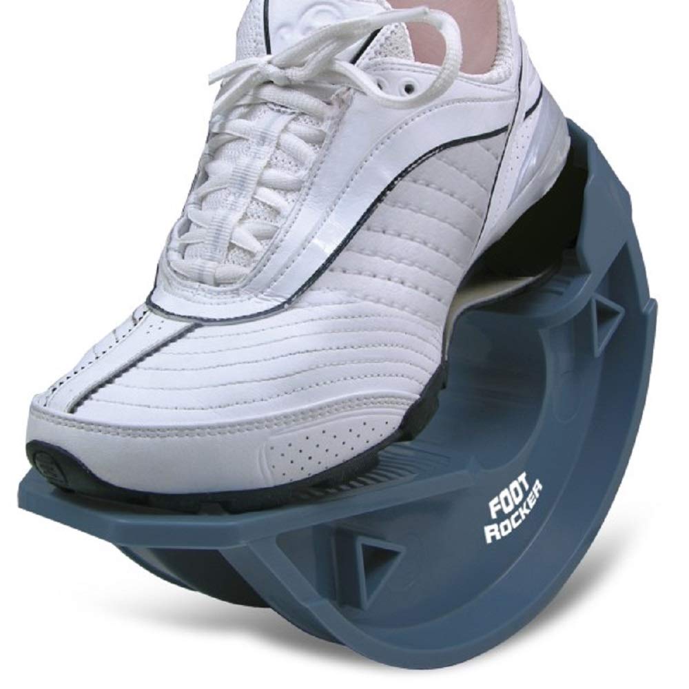 North American Healthcare Foot Rocker Blue -Optimal Foot Position for Flexibility, Plantar Fasciitis, Achilles tendonitis, and other Chronic Conditions