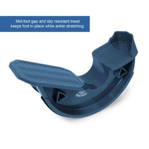 North American Healthcare Foot Rocker Blue -Optimal Foot Position for Flexibility, Plantar Fasciitis, Achilles tendonitis, and other Chronic Conditions