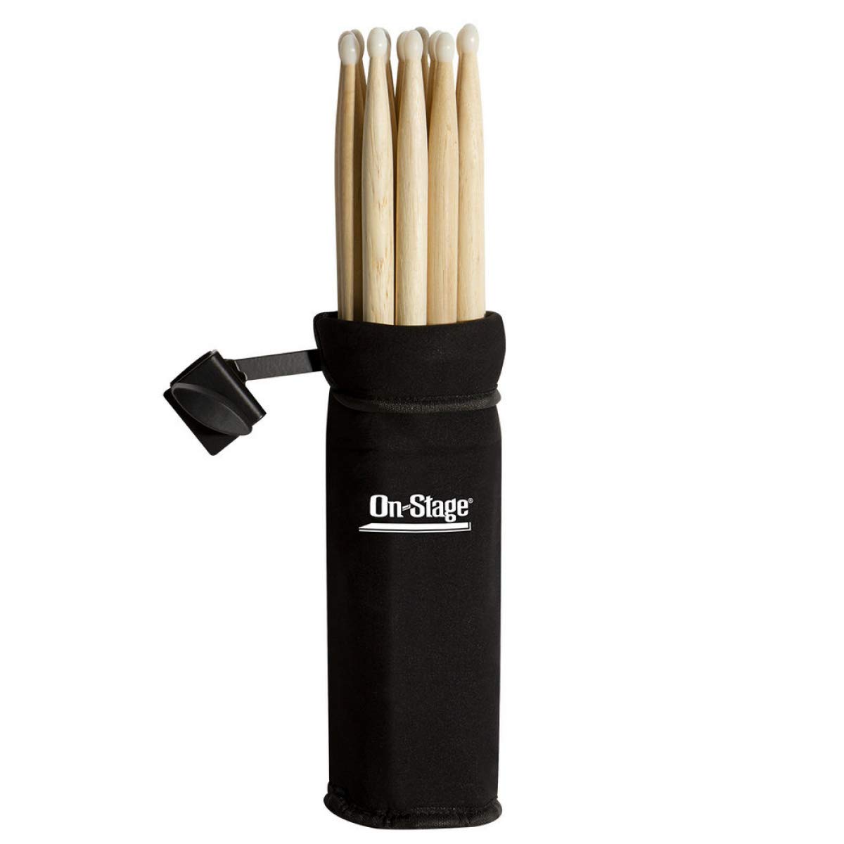 On-Stage DA100 Clamp-On Drum Stick Holder,Black