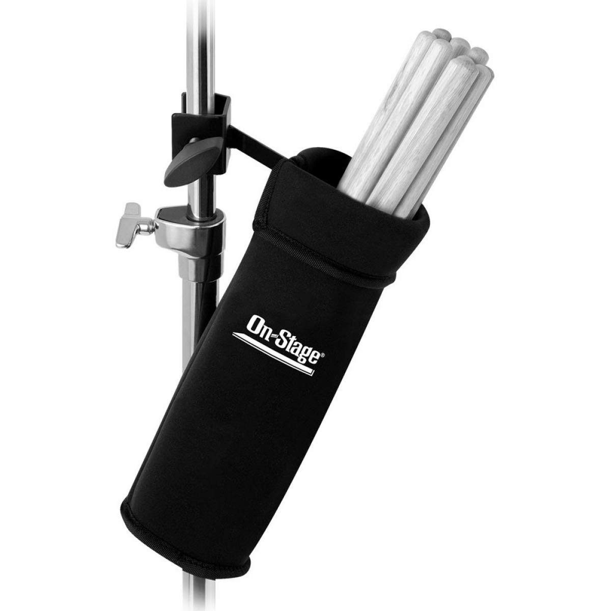 On-Stage DA100 Clamp-On Drum Stick Holder,Black