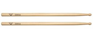 vater 3a power wood tip hickory drumsticks, pair