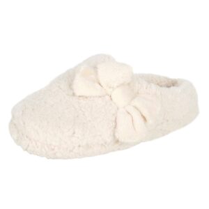 jessica simpson womens casual slipper, ivory, large us