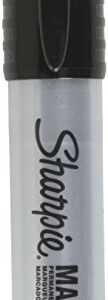 Sharpie Magnum Permanent Markers black [PACK OF 6 ]