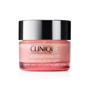 clinique all about eyes rich eye cream with hyaluronic acid, 1 fl. oz.