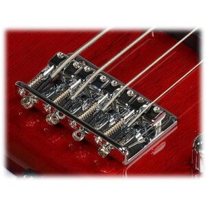 Ibanez GSR 4 String Bass Guitar, Right Handed, Transparent Red (GSR200TR)