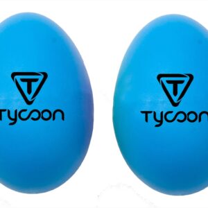 Tycoon Percussion Plastic Egg Shakers - Blue