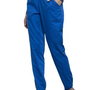 Jogger Scrubs for Women Workwear Revolution, Soft Stretch WW011P, XL Petite, Royal