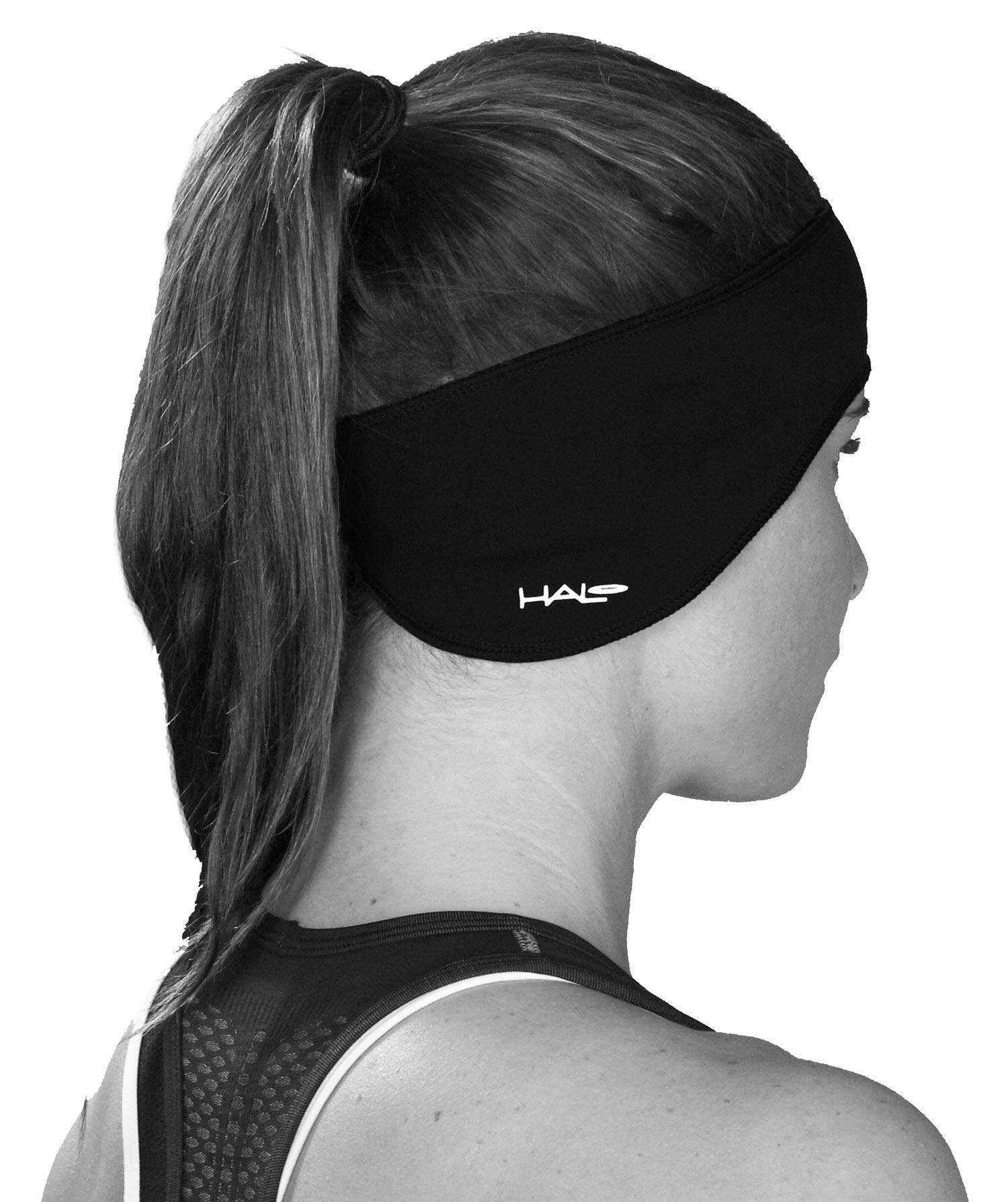 Halo Headband Anti-Freeze Pullover, Black