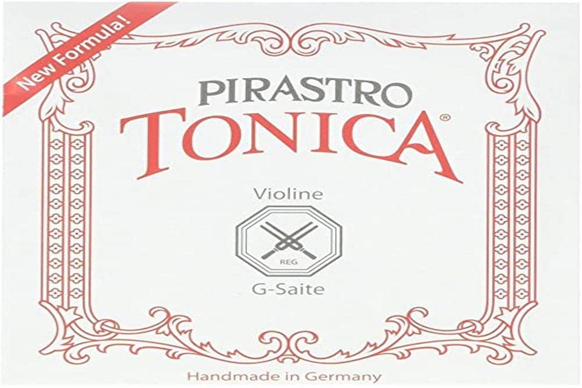 Pirastro TON412021 Tonica Violin Strings, Set, 4/4