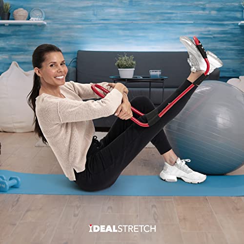 IdealStretch - The Original Hamstring, Lower Back & Calf Stretching Device - Ultimate Pain Relief & Deep Knee Extension Tool - Ideal Stretch Hamstring Stretcher Machine for Enhanced Flexibility