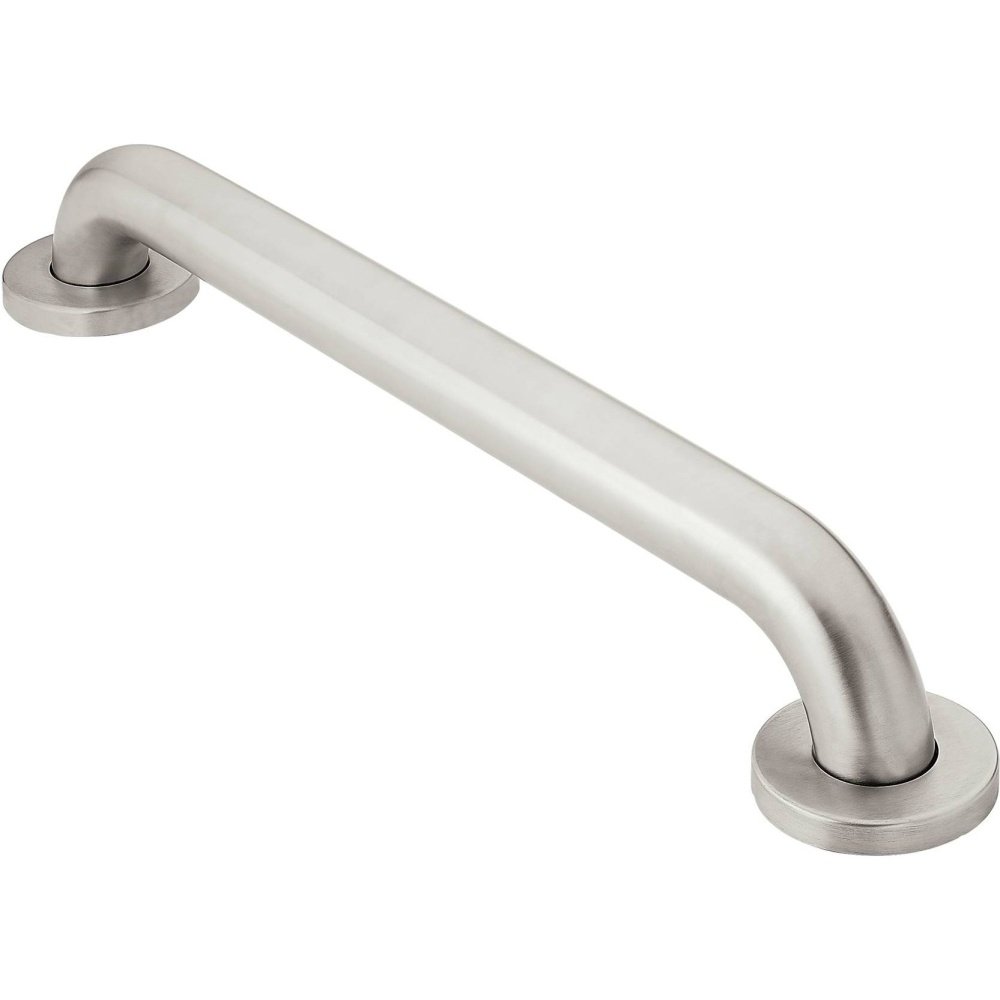 Moen 8730 Bathroom Safety 30-Inch Stainless Steel Bathroom Grab Bar with Concealed Screws, Stainless