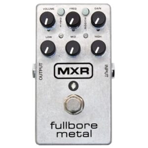 MXR M116 Fullbore Metal Distortion Pedal w/4 FREE Cables