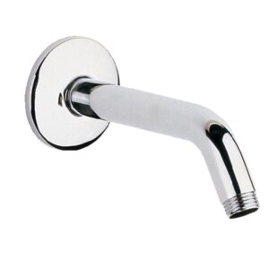 grohe 27412000 relexa 6 5/8 in. tubular shower arm, starlight chrome