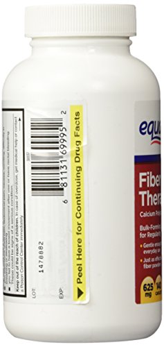 Equate Fiber Laxative Fiber Therapy For Regularity Caplets, 140-Count Bottle