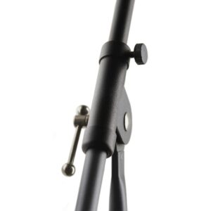 Stagg Tripod Boom Microphone Stand with Folding Legs - Black