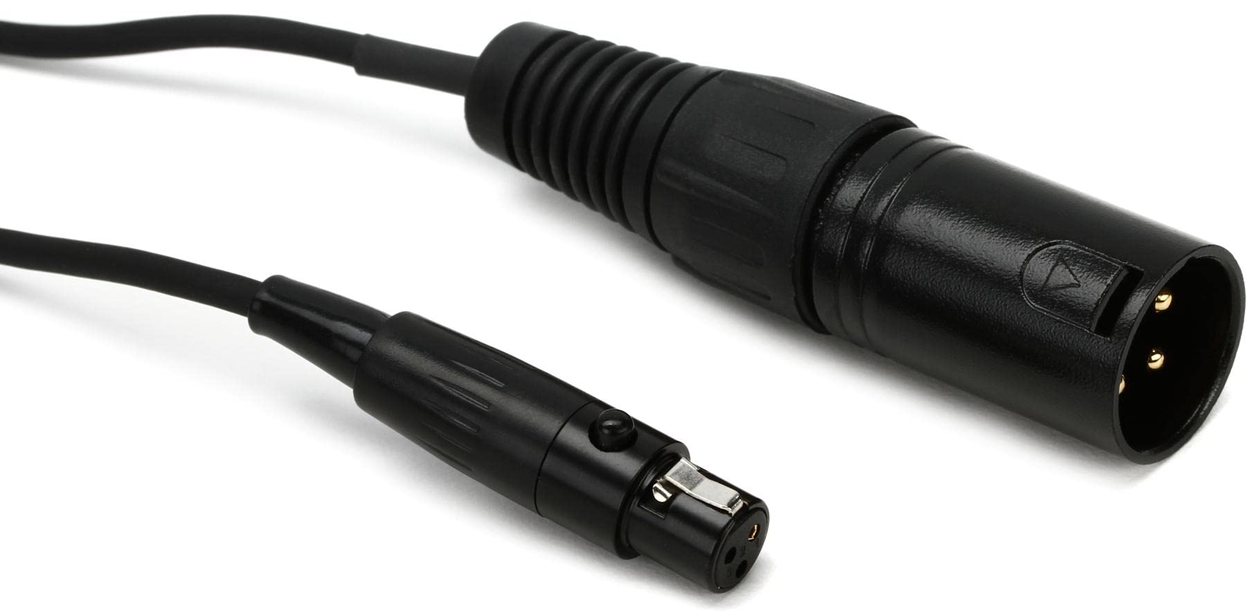 AUDIX CBLM25 Mini XLR Female to XLR Male Cable Micros Series Microphones, 25-foot - Black