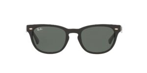 ray-ban rb4140 wayfarer sunglasses, unisex adult, black, 49 mm